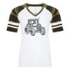 ATC&TRADE; EUROSPUN&REG; RING SPUN BASEBALL LADIES' TEE ATC0822L Thumbnail