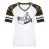ATC&TRADE; EUROSPUN&REG; RING SPUN BASEBALL LADIES' TEE ATC0822L Thumbnail