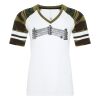 ATC&TRADE; EUROSPUN&REG; RING SPUN BASEBALL LADIES' TEE ATC0822L Thumbnail