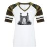 ATC&TRADE; EUROSPUN&REG; RING SPUN BASEBALL LADIES' TEE ATC0822L Thumbnail
