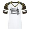 ATC&TRADE; EUROSPUN&REG; RING SPUN BASEBALL LADIES' TEE ATC0822L Thumbnail