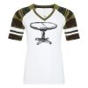 ATC&TRADE; EUROSPUN&REG; RING SPUN BASEBALL LADIES' TEE ATC0822L Thumbnail
