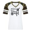 ATC&TRADE; EUROSPUN&REG; RING SPUN BASEBALL LADIES' TEE ATC0822L Thumbnail