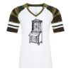 ATC&TRADE; EUROSPUN&REG; RING SPUN BASEBALL LADIES' TEE ATC0822L Thumbnail