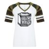 ATC&TRADE; EUROSPUN&REG; RING SPUN BASEBALL LADIES' TEE ATC0822L Thumbnail