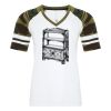 ATC&TRADE; EUROSPUN&REG; RING SPUN BASEBALL LADIES' TEE ATC0822L Thumbnail
