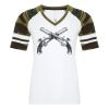 ATC&TRADE; EUROSPUN&REG; RING SPUN BASEBALL LADIES' TEE ATC0822L Thumbnail