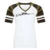 ATC&TRADE; EUROSPUN&REG; RING SPUN BASEBALL LADIES' TEE ATC0822L Thumbnail