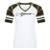 ATC&TRADE; EUROSPUN&REG; RING SPUN BASEBALL LADIES' TEE ATC0822L Thumbnail