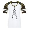 ATC&TRADE; EUROSPUN&REG; RING SPUN BASEBALL LADIES' TEE ATC0822L Thumbnail
