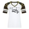 ATC&TRADE; EUROSPUN&REG; RING SPUN BASEBALL LADIES' TEE ATC0822L Thumbnail