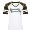 ATC&TRADE; EUROSPUN&REG; RING SPUN BASEBALL LADIES' TEE ATC0822L Thumbnail