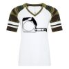 ATC&TRADE; EUROSPUN&REG; RING SPUN BASEBALL LADIES' TEE ATC0822L Thumbnail