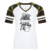 ATC&TRADE; EUROSPUN&REG; RING SPUN BASEBALL LADIES' TEE ATC0822L Thumbnail