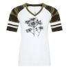 ATC&TRADE; EUROSPUN&REG; RING SPUN BASEBALL LADIES' TEE ATC0822L Thumbnail