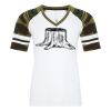 ATC&TRADE; EUROSPUN&REG; RING SPUN BASEBALL LADIES' TEE ATC0822L Thumbnail