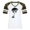 ATC&TRADE; EUROSPUN&REG; RING SPUN BASEBALL LADIES' TEE ATC0822L Thumbnail