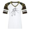 ATC&TRADE; EUROSPUN&REG; RING SPUN BASEBALL LADIES' TEE ATC0822L Thumbnail