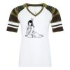 ATC&TRADE; EUROSPUN&REG; RING SPUN BASEBALL LADIES' TEE ATC0822L Thumbnail