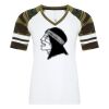ATC&TRADE; EUROSPUN&REG; RING SPUN BASEBALL LADIES' TEE ATC0822L Thumbnail