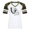 ATC&TRADE; EUROSPUN&REG; RING SPUN BASEBALL LADIES' TEE ATC0822L Thumbnail