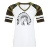 ATC&TRADE; EUROSPUN&REG; RING SPUN BASEBALL LADIES' TEE ATC0822L Thumbnail