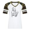 ATC&TRADE; EUROSPUN&REG; RING SPUN BASEBALL LADIES' TEE ATC0822L Thumbnail