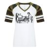 ATC&TRADE; EUROSPUN&REG; RING SPUN BASEBALL LADIES' TEE ATC0822L Thumbnail