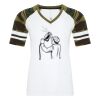 ATC&TRADE; EUROSPUN&REG; RING SPUN BASEBALL LADIES' TEE ATC0822L Thumbnail