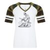 ATC&TRADE; EUROSPUN&REG; RING SPUN BASEBALL LADIES' TEE ATC0822L Thumbnail