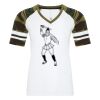 ATC&TRADE; EUROSPUN&REG; RING SPUN BASEBALL LADIES' TEE ATC0822L Thumbnail
