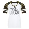ATC&TRADE; EUROSPUN&REG; RING SPUN BASEBALL LADIES' TEE ATC0822L Thumbnail