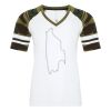 ATC&TRADE; EUROSPUN&REG; RING SPUN BASEBALL LADIES' TEE ATC0822L Thumbnail