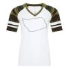ATC&TRADE; EUROSPUN&REG; RING SPUN BASEBALL LADIES' TEE ATC0822L Thumbnail