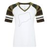 ATC&TRADE; EUROSPUN&REG; RING SPUN BASEBALL LADIES' TEE ATC0822L Thumbnail