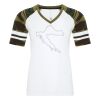 ATC&TRADE; EUROSPUN&REG; RING SPUN BASEBALL LADIES' TEE ATC0822L Thumbnail