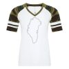 ATC&TRADE; EUROSPUN&REG; RING SPUN BASEBALL LADIES' TEE ATC0822L Thumbnail