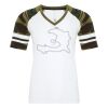 ATC&TRADE; EUROSPUN&REG; RING SPUN BASEBALL LADIES' TEE ATC0822L Thumbnail