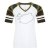 ATC&TRADE; EUROSPUN&REG; RING SPUN BASEBALL LADIES' TEE ATC0822L Thumbnail