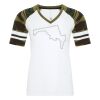 ATC&TRADE; EUROSPUN&REG; RING SPUN BASEBALL LADIES' TEE ATC0822L Thumbnail