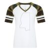 ATC&TRADE; EUROSPUN&REG; RING SPUN BASEBALL LADIES' TEE ATC0822L Thumbnail