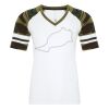 ATC&TRADE; EUROSPUN&REG; RING SPUN BASEBALL LADIES' TEE ATC0822L Thumbnail