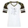 ATC&TRADE; EUROSPUN&REG; RING SPUN BASEBALL LADIES' TEE ATC0822L Thumbnail