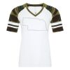 ATC&TRADE; EUROSPUN&REG; RING SPUN BASEBALL LADIES' TEE ATC0822L Thumbnail