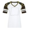 ATC&TRADE; EUROSPUN&REG; RING SPUN BASEBALL LADIES' TEE ATC0822L Thumbnail