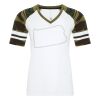 ATC&TRADE; EUROSPUN&REG; RING SPUN BASEBALL LADIES' TEE ATC0822L Thumbnail
