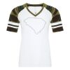 ATC&TRADE; EUROSPUN&REG; RING SPUN BASEBALL LADIES' TEE ATC0822L Thumbnail
