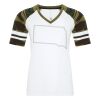 ATC&TRADE; EUROSPUN&REG; RING SPUN BASEBALL LADIES' TEE ATC0822L Thumbnail