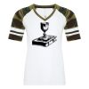 ATC&TRADE; EUROSPUN&REG; RING SPUN BASEBALL LADIES' TEE ATC0822L Thumbnail