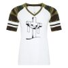 ATC&TRADE; EUROSPUN&REG; RING SPUN BASEBALL LADIES' TEE ATC0822L Thumbnail